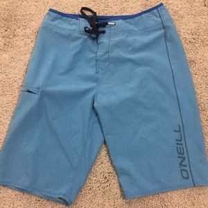 O’Neill Hyperfreak Board Shorts Surf Blue 28